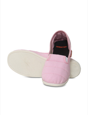 

Scentra MADRID Slip On Sneakers For Women(Pink, Baby pink