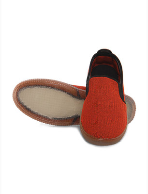 

Scentra SCENTRA Loafers For Men(Orange, Orange knitted