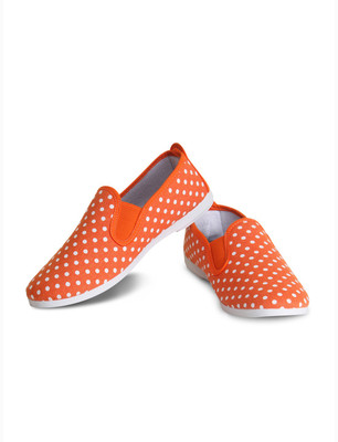 

Scentra TOKYO Loafers For Women(Orange