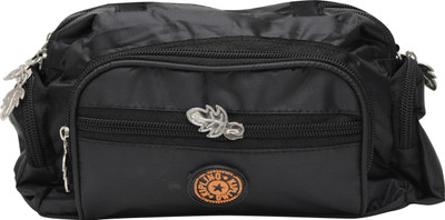 

zuberi couture Girls Casual Black Silicon Sling Bag