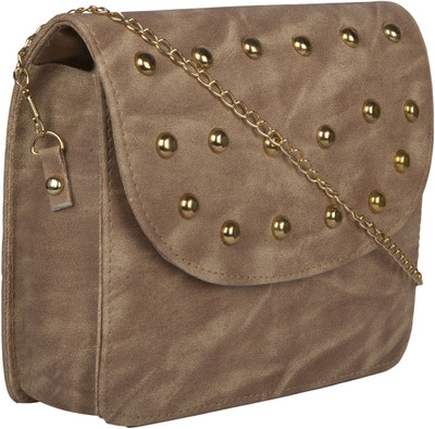

Emblazon Collection Women Casual Grey PU Sling Bag