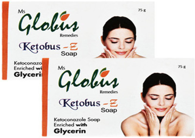 

Globus Ketobus- Z Soap Pack of 2(150 g, Pack of 2)