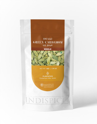 

IndiSpice IdukkiFreshGreenCardamom(Elaichi)Whole(50 g)