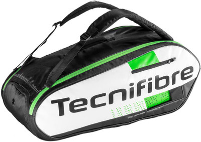 

TECNIFIBRE SQUASH GREEN 9 R SPORTS BAG(Multicolor, Kit Bag