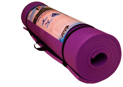 

Paramount Foam Pvt Ltd Super Soft EVA Foam without Beading Purple 10 mm Yoga Mat