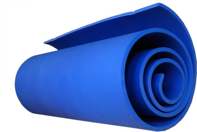 Paramount Foam Pvt Ltd Super Soft EVA Foam without Beading Blue 10 mm Yoga Mat