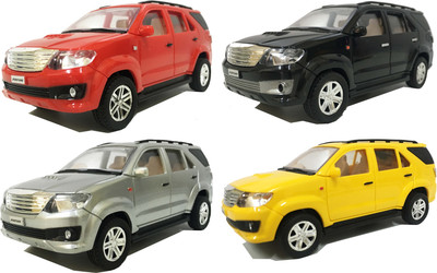 

Jack Royal 4 Combo set of SUV(Red, Silver, Black, Yellow), Black;red;silver;yellow