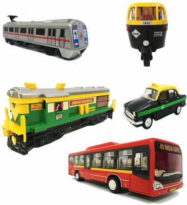 

Jack Royal Combo 5 City vehicle set(Grey, Yellow, Red, Black), Black;grey;red;yellow