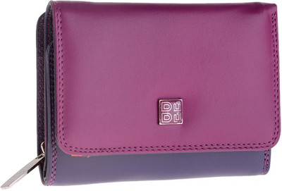 

Dudu Women Casual Purple Genuine Leather Wallet(6 Card Slots), Fuchsia