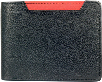 

Imex International Men Black, Red Genuine Leather Wallet(5 Card Slots)