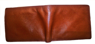 

Bonzer Men Brown Genuine Leather Wallet(11 Card Slots)