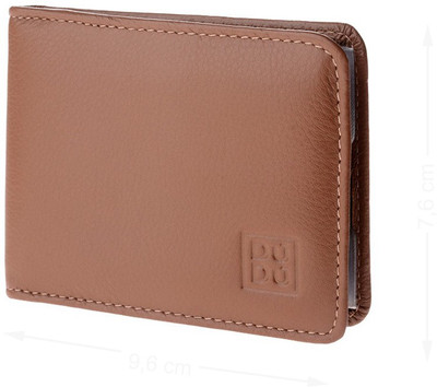 

Dudu Women Casual Beige Genuine Leather Card Holder(10 Card Slots), Safari