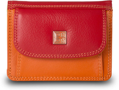 

Dudu Women Casual Red, Orange Genuine Leather Wallet(5 Card Slots)