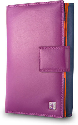 

Dudu Women Casual Pink Genuine Leather Card Holder(14 Card Slots), Fuxia