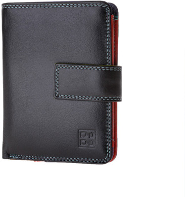 

Dudu Women Casual Black Genuine Leather Wallet(9 Card Slots)