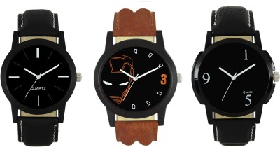OM DESIGNER Stylish Analogue watch combo of 3 Watch  - For Men   Watches  (Om Designer)