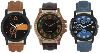 View JKC Volga-Lorem stylish combo 73 Watch  - For Boys Wrist Watches Price Online(JKC)