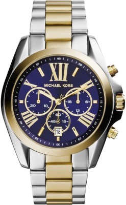 Michael Kors MK5976 Bradshaw Two-Tone Watch  - For Men & Women   Watches  (Michael Kors)