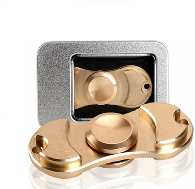

anoop Suspended new metal fidget Wind Spinner(Gold)