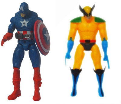 

Shop4everything Avengers Captain America & Wolverine 2017.(Multicolor)