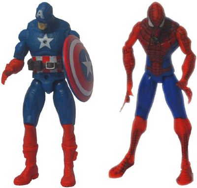 

Shop4everything Avengers Captain America & Spiderman 2017.(Multicolor)