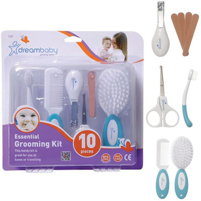 

Dreambaby Dreambaby BPA Free & PVC Free 10Pcs Essential Grooming Kit(Multicolor)
