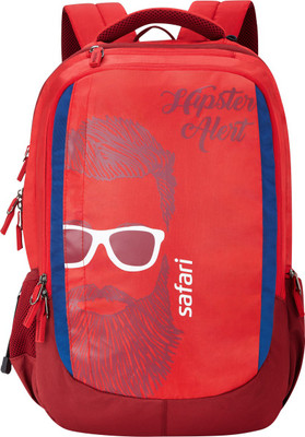 

Safari Hipster Red 37.0 L Laptop Backpack(Multicolor)