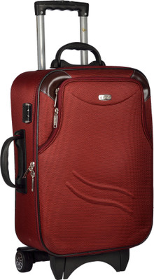 TREKKER TTB-BEST24-RED Expandable  Check-in Suitcase 2 Wheels - 24 inch