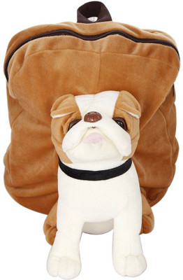 

PRACHI TOYS Exclusive Bull Dog kids School, Picnic Bag-Brown - 14 inch(Multicolor)