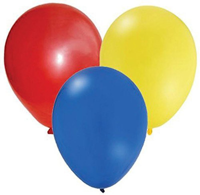 

PARTY PROPZ Solid ANGRY BIRD BIRTHDAY DECORATION/BALLOON SET OF 25/ ANGRY BIRD PARTY SUPPLIES Balloon(Red, Blue, Yellow, Pack of 25)