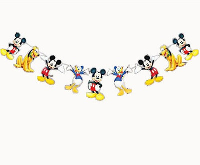 

PARTY PROPZ MICKEY Banner(6 ft, Pack of 1)