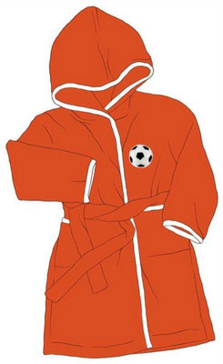 

Bombay Dyeing Orange Small Bath Robe(1 Bath Robe, For: Baby Boys & Baby Girls, Orange