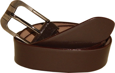 

ELS Men Casual, Party Brown Genuine Leather Belt