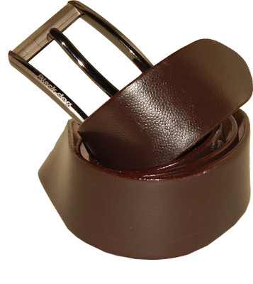 

ELS Men Casual, Party Brown Genuine Leather Belt