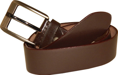 

ELS Men Casual, Party Brown Genuine Leather Belt