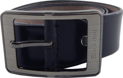 

ELS Men Casual, Party Black Genuine Leather Belt