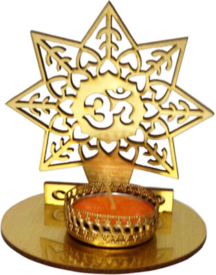 

Funcart OM arylic holder stand Candle(Multicolor, Pack of 1)