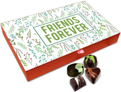 

Chocholik Friendship Gift - You Will Always Be My best Friend Chocolate Box - 12 Pc Truffles(144 g)