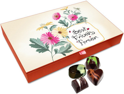 

Chocholik Friendship Gift - You And I Best Friends Forever Chocolate Box - 12 Pc Truffles(144 g)