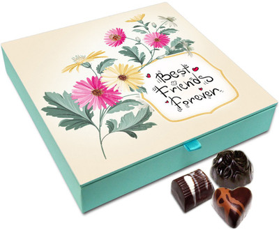 

Chocholik Friendship Gift - You And I Best Friends Forever Chocolate Box For Friends - 9 Pc Truffles(108 g)