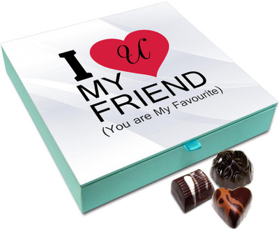 

Chocholik Friendship Gift Box - You Are My Favorite Friend Chocolate Box - 9pc Truffles(108 g)