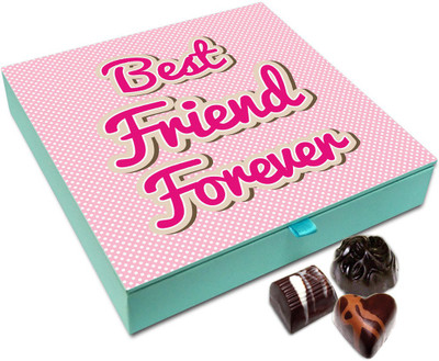 

Chocholik Friendship Gift - Stay Cheerful My Best Friend Chocolate Box For Friends - 9 Pc Truffles(108 g)