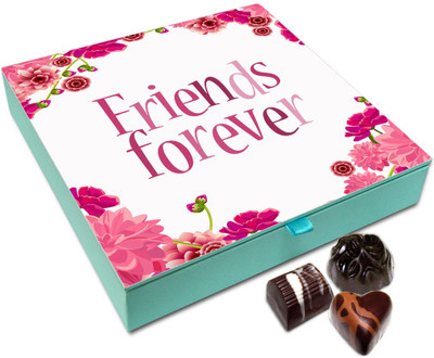 

Chocholik Friendship Gift Box - Friends Forever Chocolate Box - 9pc Truffles(108 g)