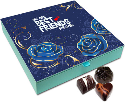 

Chocholik Friendship Gift - We Friends Love Each Other Very Much Chocolate Box For Friends - 9 Pc Truffles(108 g)