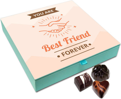 

Chocholik Friendship Gift - You Are Best Friend Forever Chocolate Box For Friends - 9 Pc Truffles(108 g)