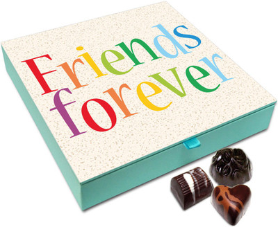 

Chocholik Friendship Gift - Amazing Friends Forever Chocolate Box For Friends - 9 Pc Truffles(108 g)