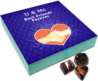 

Chocholik Friendship Gift - U And Me Best Friends Forever Chocolate Box For Friends - 9 Pc Truffles(108 g)