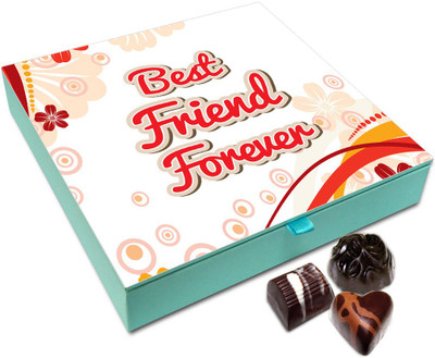 

Chocholik Friendship Gift Box - We Will Always Be Best Friends Chocolate Box - 9pc Truffles(108 g)