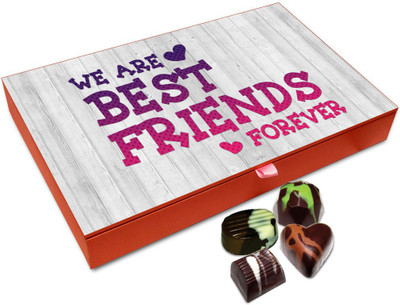 

Chocholik Friendship Gift - We Will Always Be Best Friends Chocolate Box - 12 Pc Truffles(144 g)