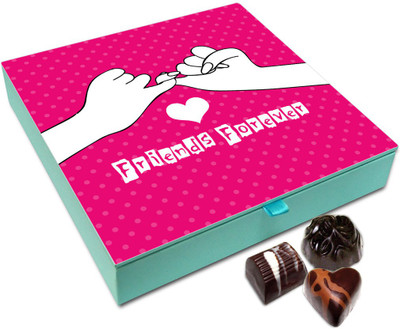 

Chocholik Friendship Gift - We Will Be Best Of Friends Forever Chocolate Box For Friends - 9 Pc Truffles(108 g)